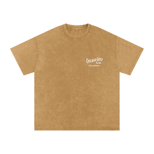 Barbershop CGC - Snow Washed Oversized Tee