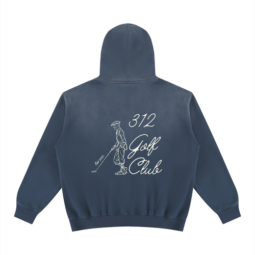 312 Club Vintage Wash Fleece Hoodie
