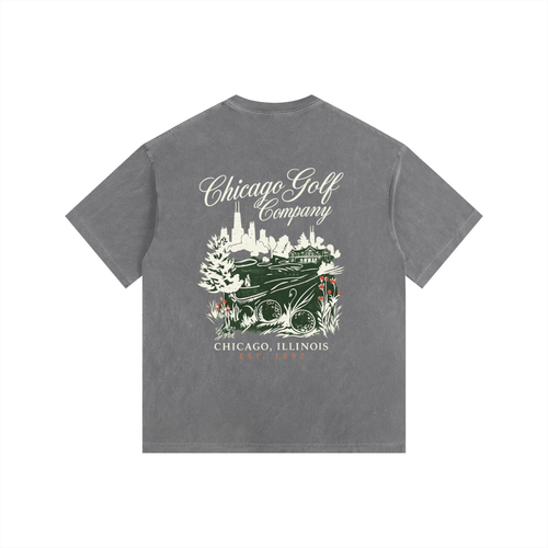 Chicago Magnolia Lane Vintage Oversized T-Shirt