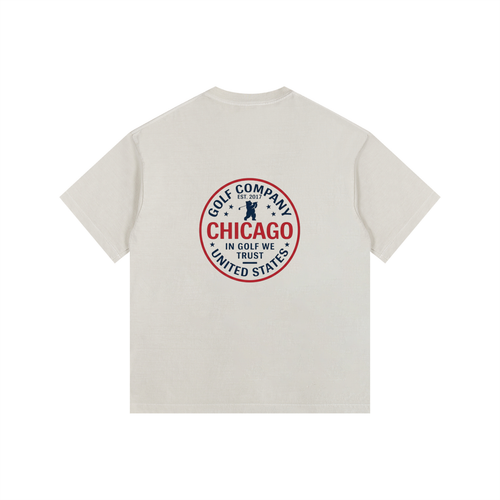 In Golf We Trust - Oversized Cotton T-Shirt