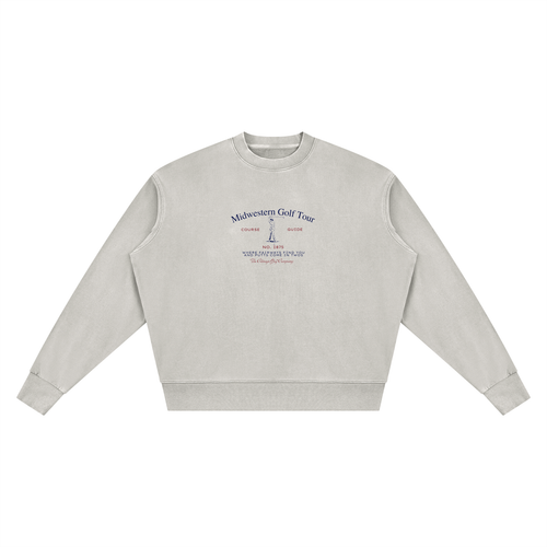 Midwestern Golf Tour Vintage Wash Crewneck