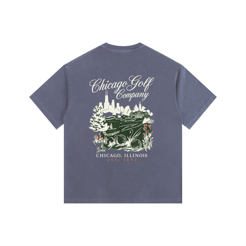 Chicago Magnolia Lane Vintage Oversized T-Shirt