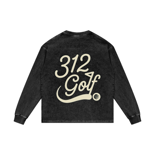 312 Golf Acid Wash Long Sleeve