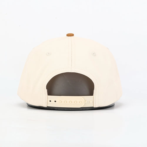 Script Suede Hat - Brown