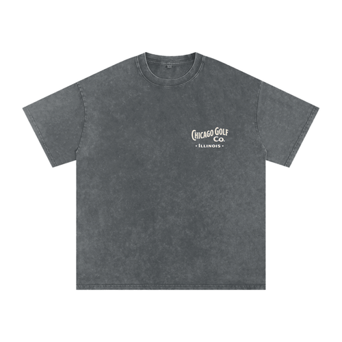 Barbershop CGC - Snow Washed Oversized Tee