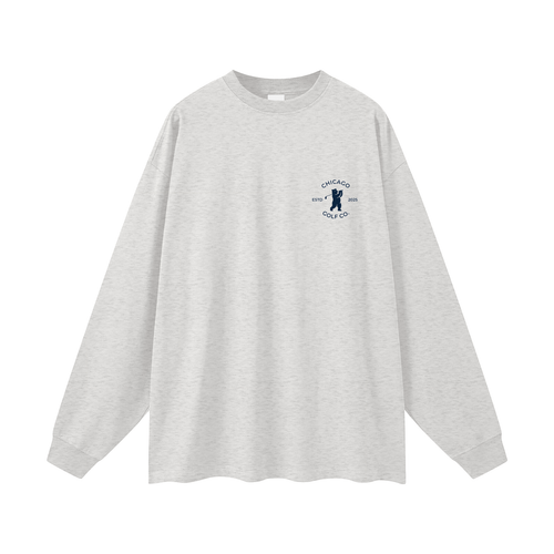 Chi Layout Long Sleeve Tee