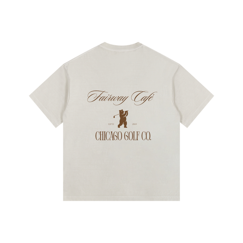 Fairway Cafe Oversized Cotton T-Shirt