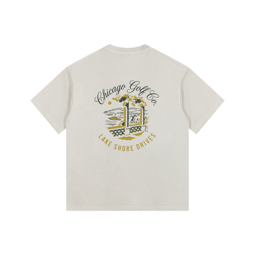 Lakeshore Drives Oversized Cotton T-Shirt