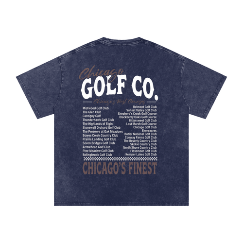 Chicago Golf Tour Vintage Tee