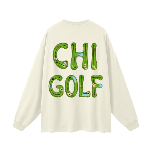 Chi Layout Long Sleeve Tee