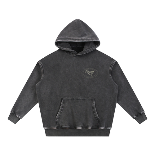 Lake Golf Hoodie - Snow Wash Fleece Oversize