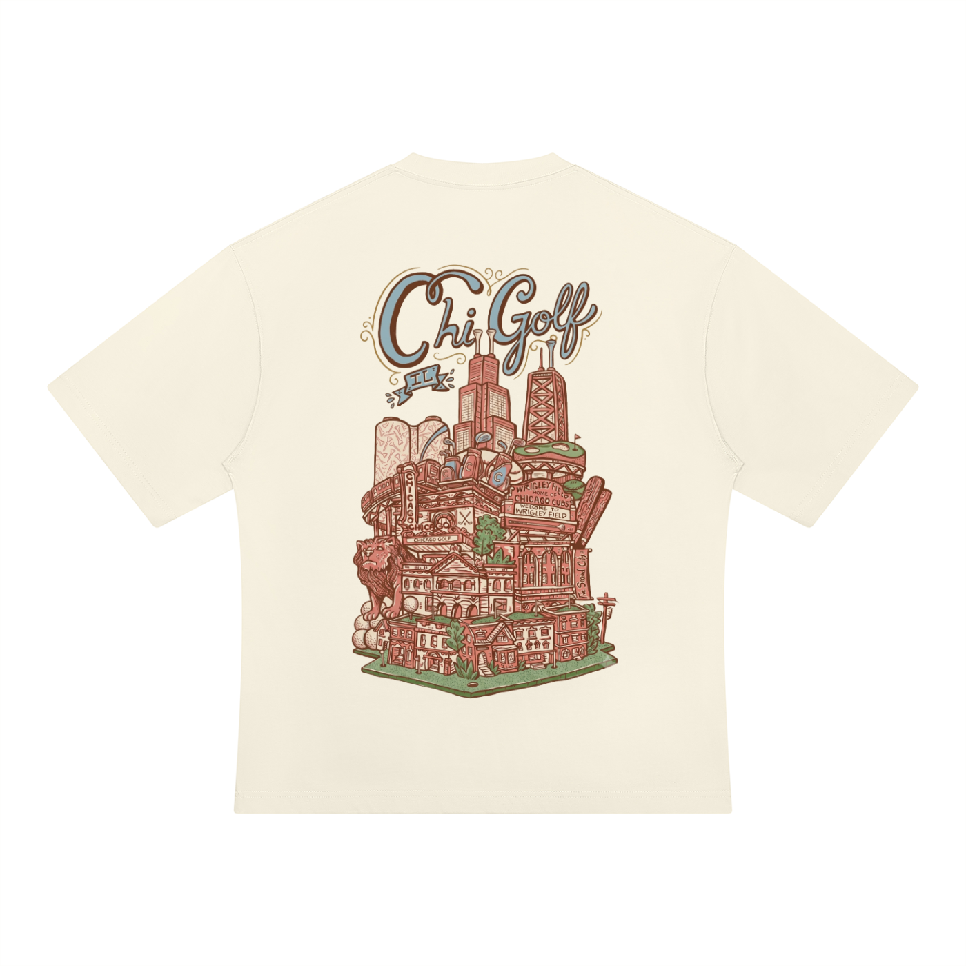 Golf in the City - Heavyweight Tee