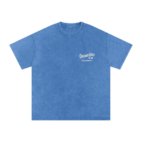 Barbershop CGC - Snow Washed Oversized Tee