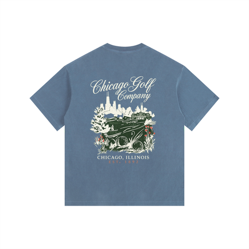 Chicago Magnolia Lane Vintage Oversized T-Shirt