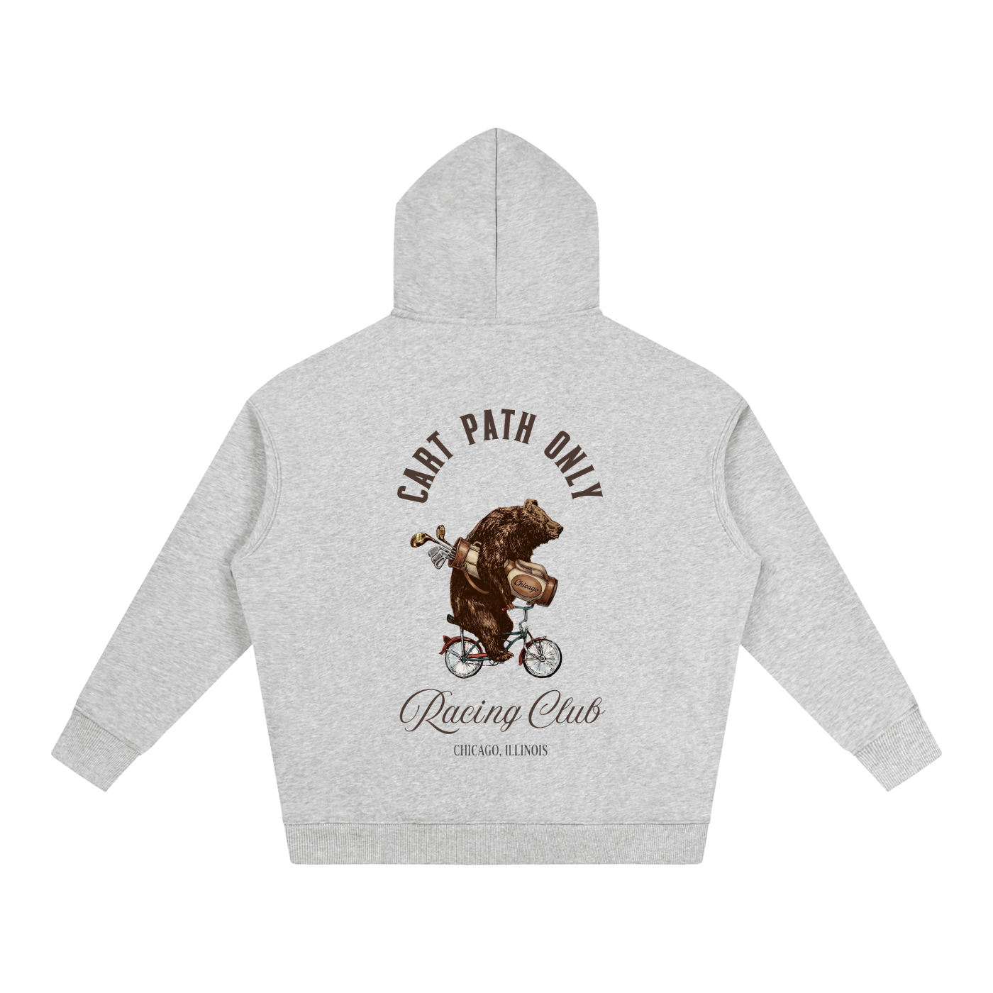 Bear Racing Club Oversize Hoodie