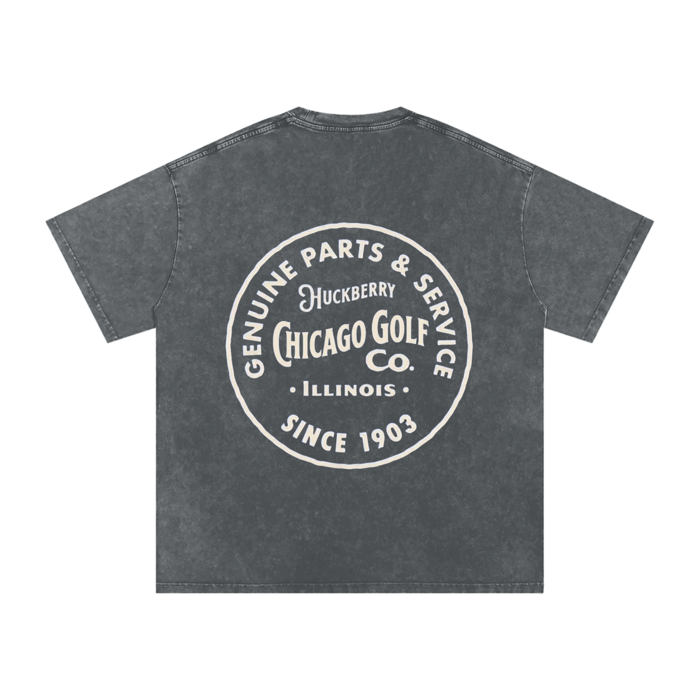 Barbershop CGC - Snow Washed Oversized Tee