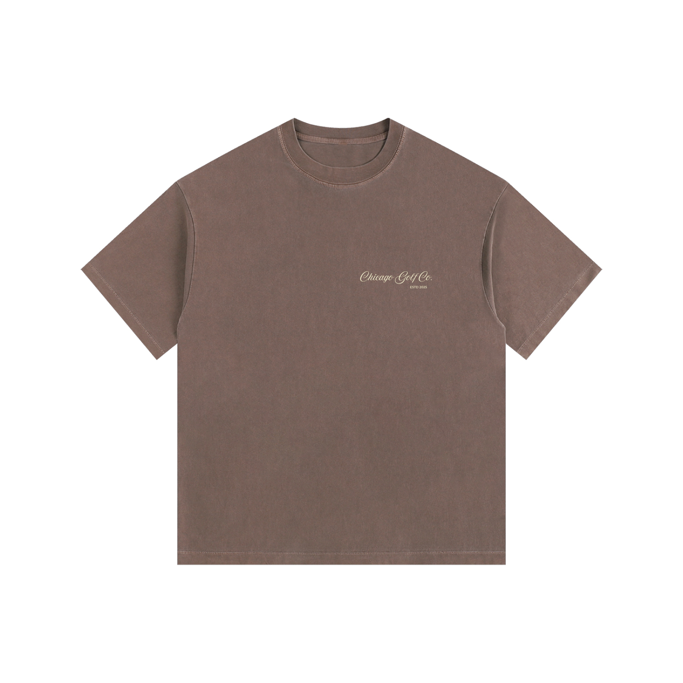 Script Logo - Vintage Washed Oversized Tee