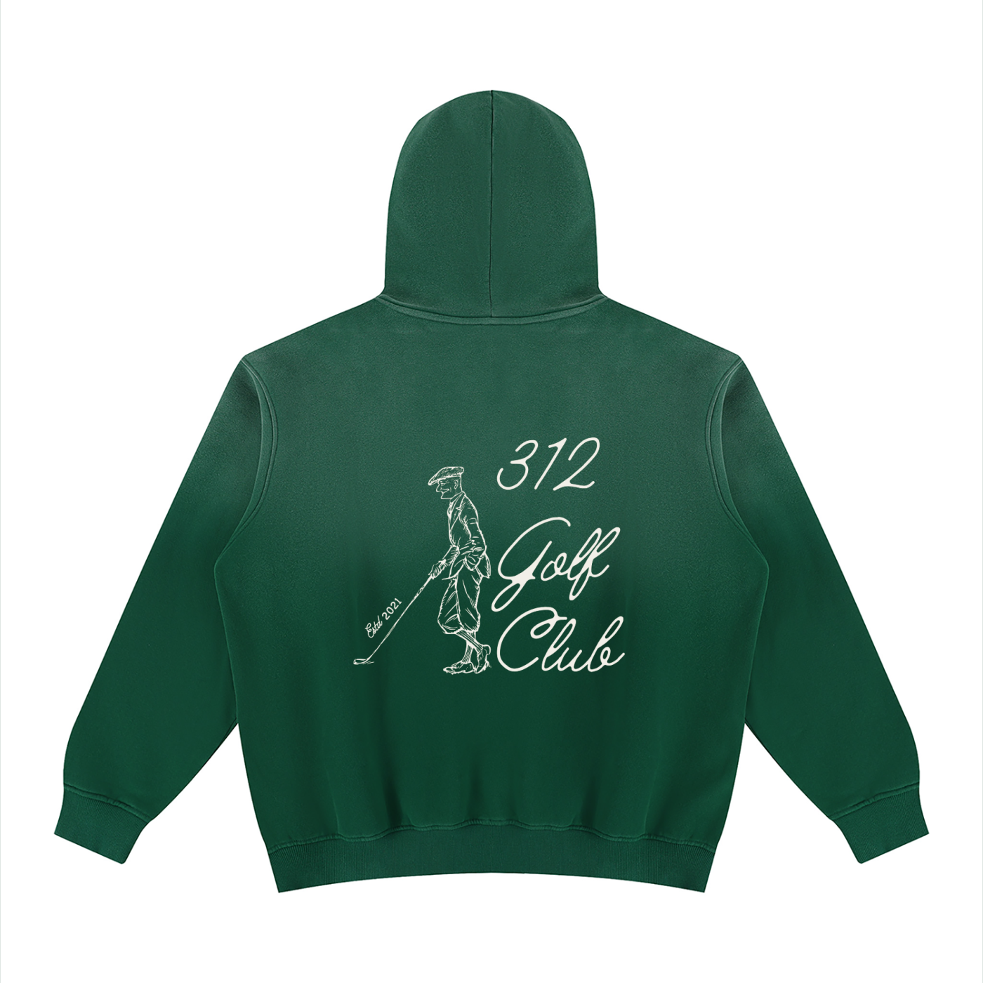 312 Club Vintage Wash Fleece Hoodie