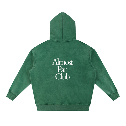 Almost Par Club Snow Wash Hoodie