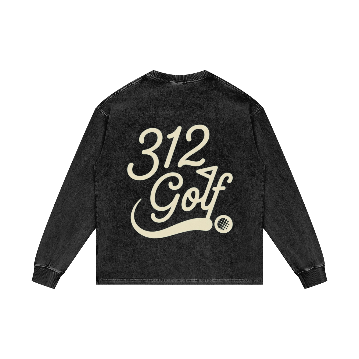312 Golf Acid Wash Long Sleeve