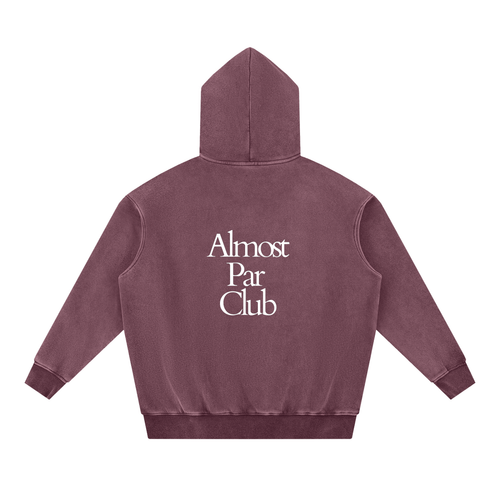 Almost Par Club Snow Wash Hoodie