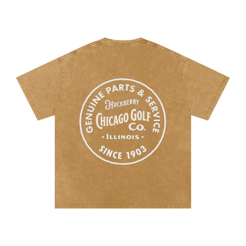 Barbershop CGC - Snow Washed Oversized Tee