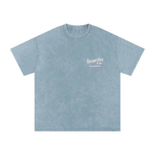 Barbershop CGC - Snow Washed Oversized Tee
