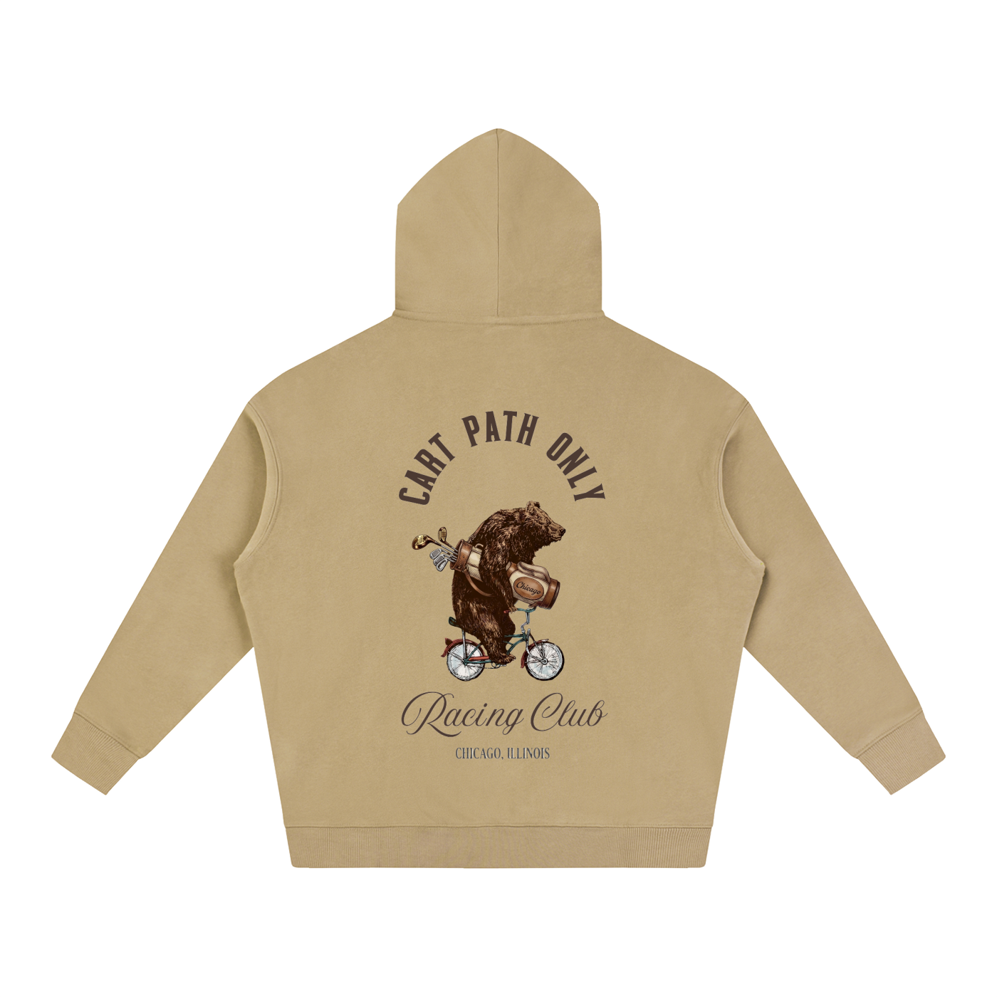 Bear Racing Club Oversize Hoodie