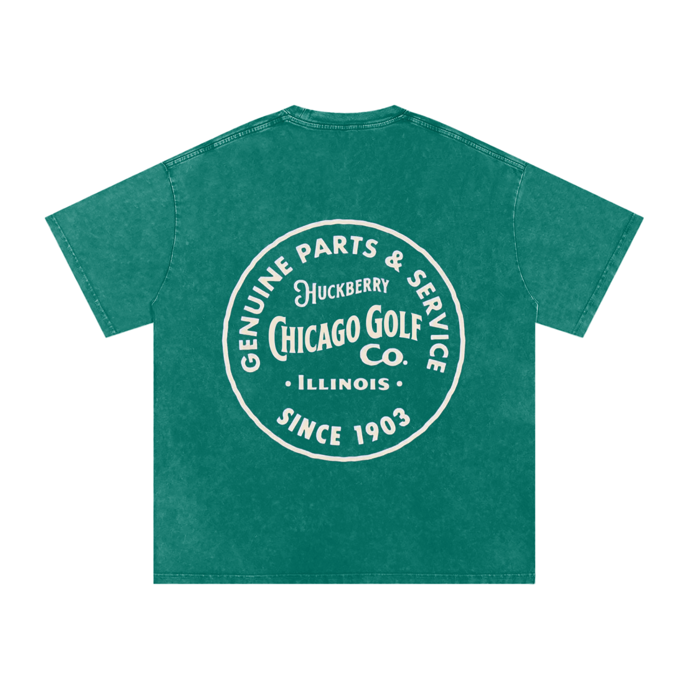 Barbershop CGC - Snow Washed Oversized Tee