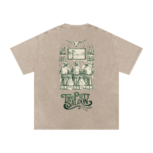 Two Putt Saloon Graphic Tee