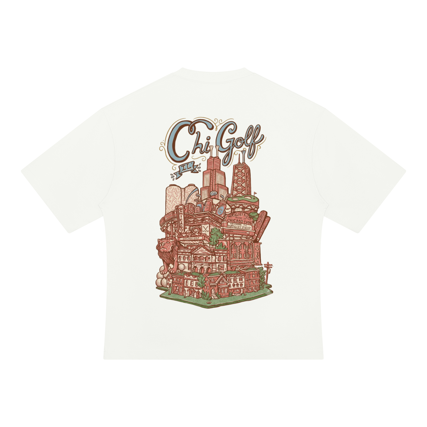 Golf in the City - Heavyweight Tee