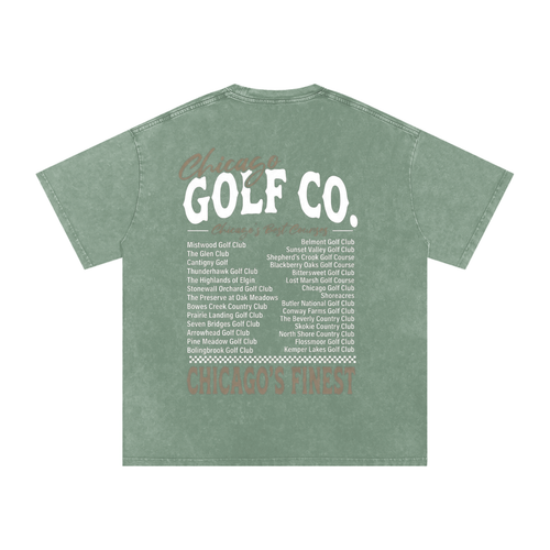 Chicago Golf Tour Vintage Tee