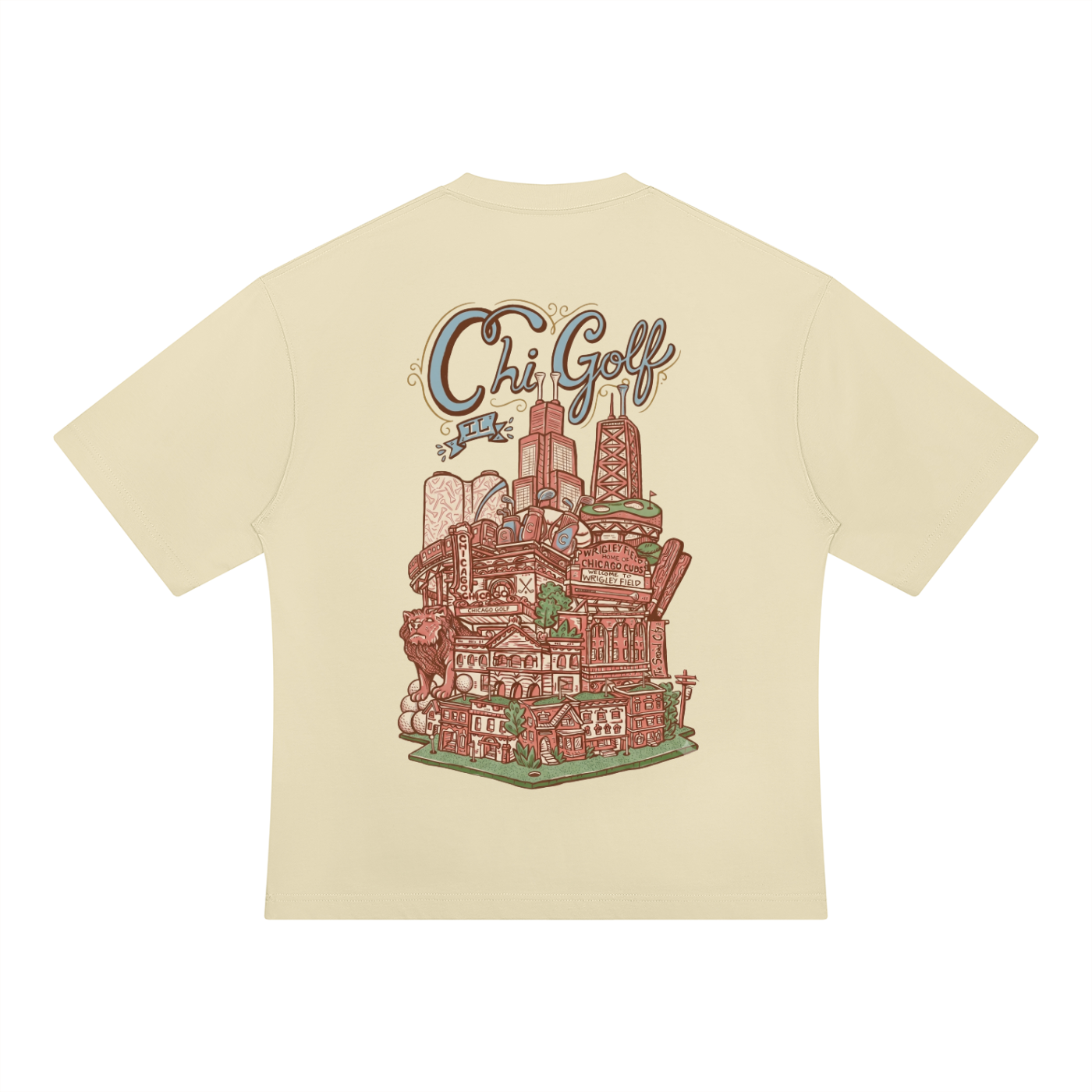 Golf in the City - Heavyweight Tee