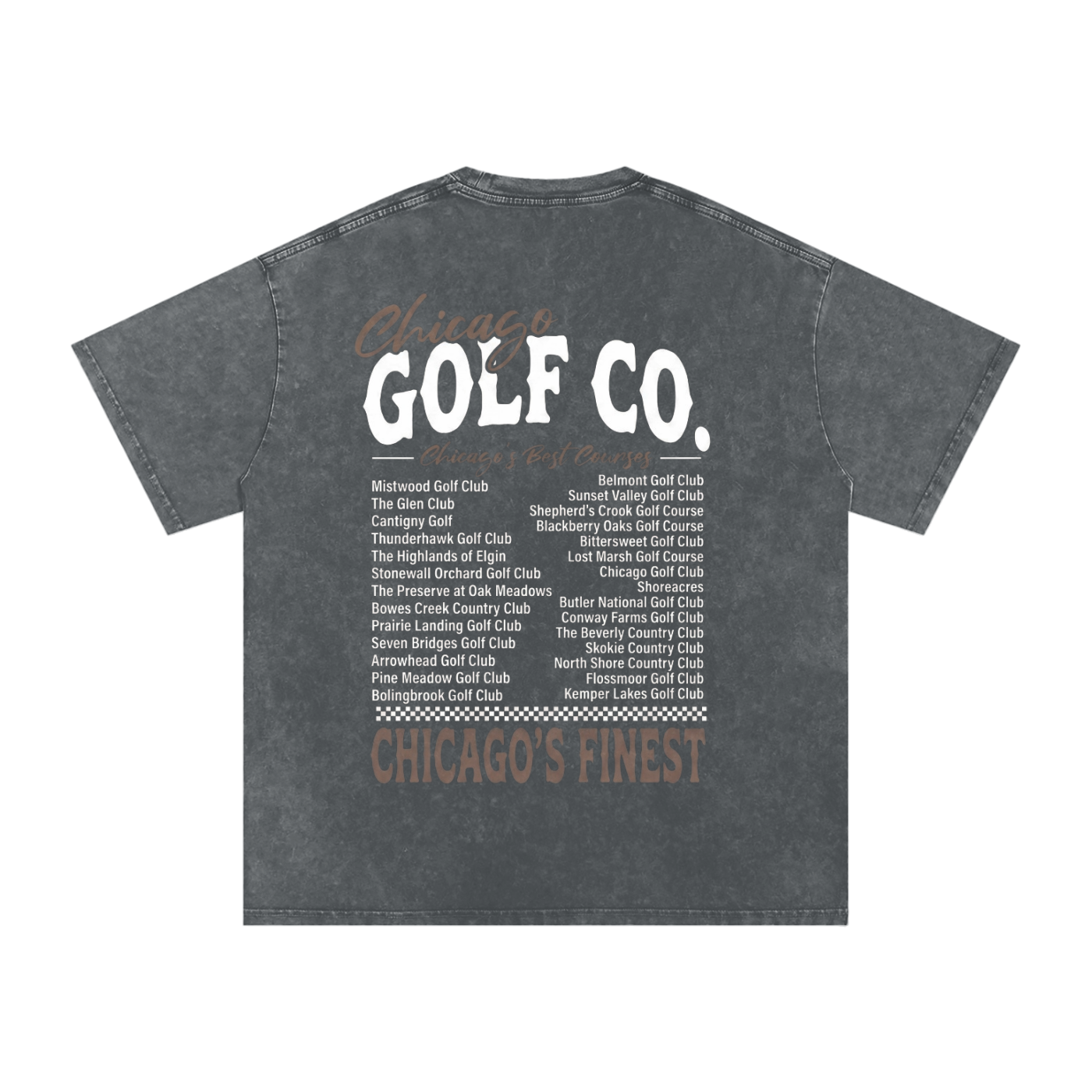 Chicago Golf Tour Vintage Tee