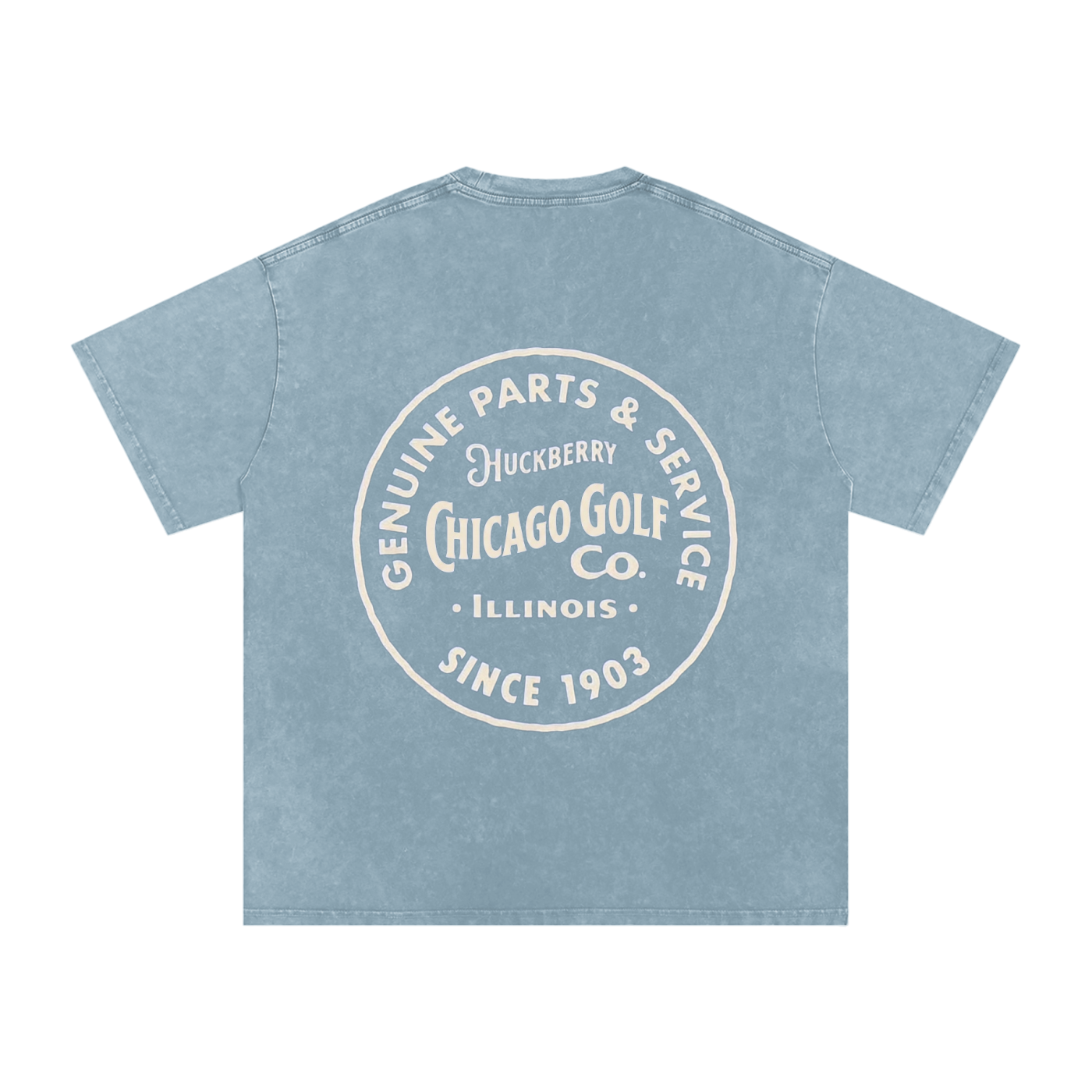 Barbershop CGC - Snow Washed Oversized Tee