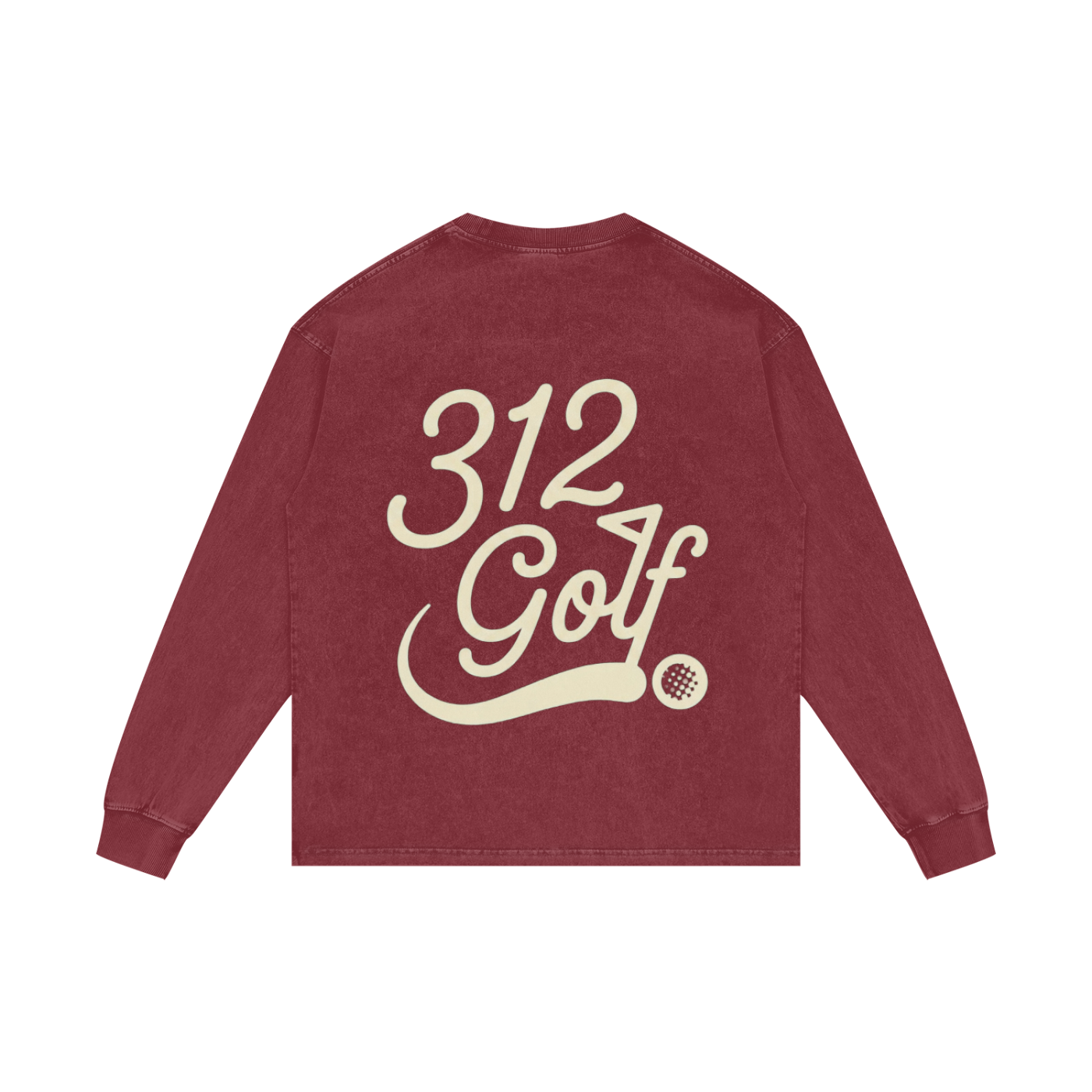 312 Golf Acid Wash Long Sleeve