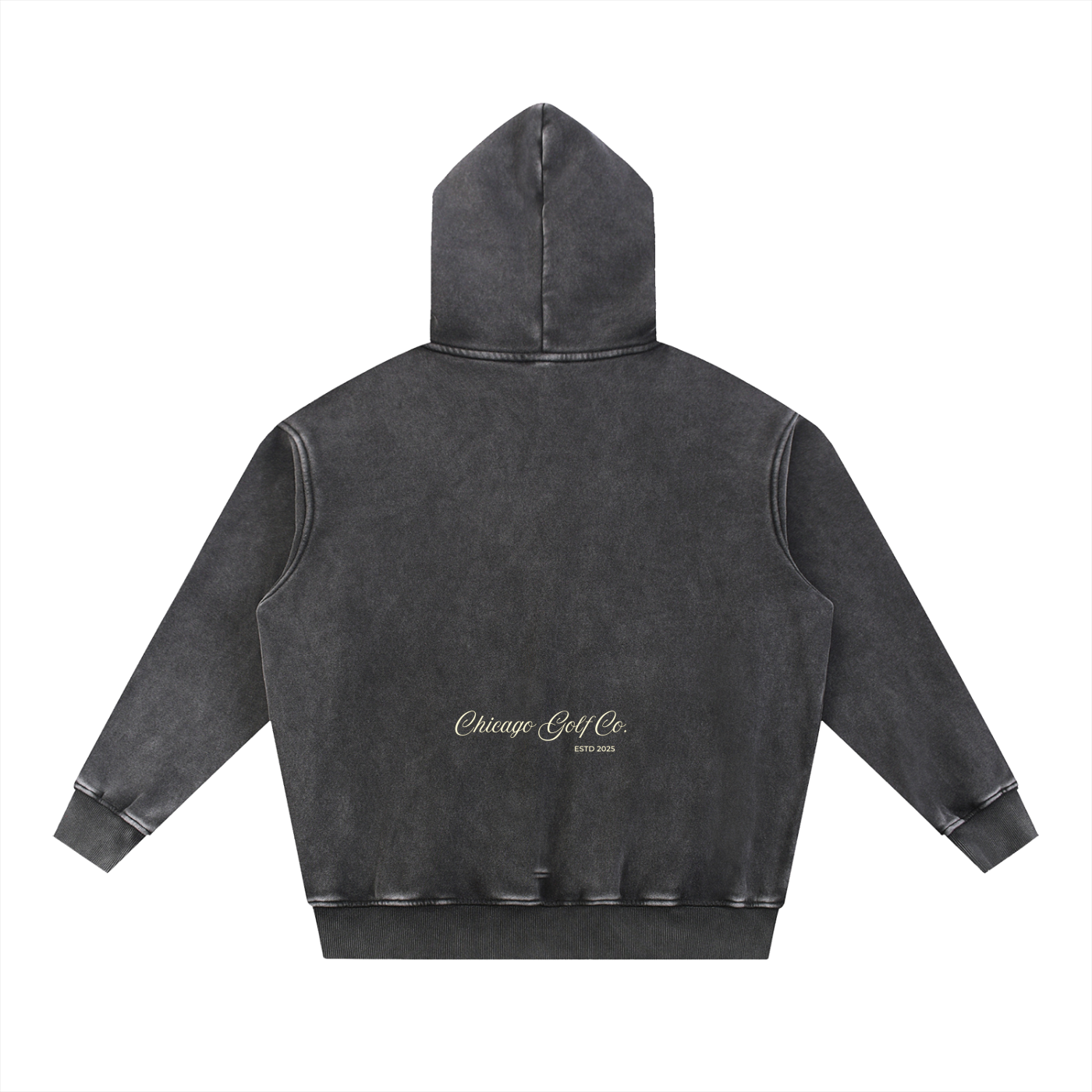 Lake Golf Hoodie - Snow Wash Fleece Oversize