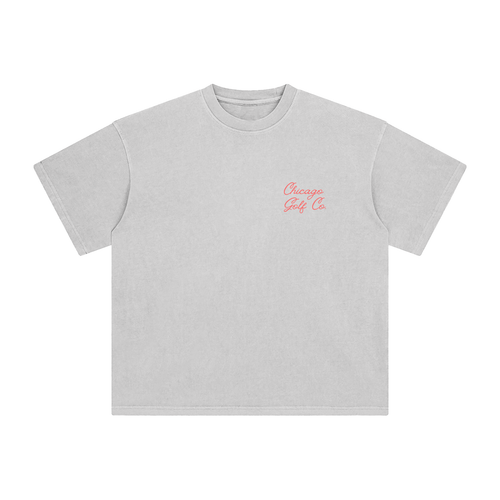 IL Golf Flag Enzyme Washed Tee
