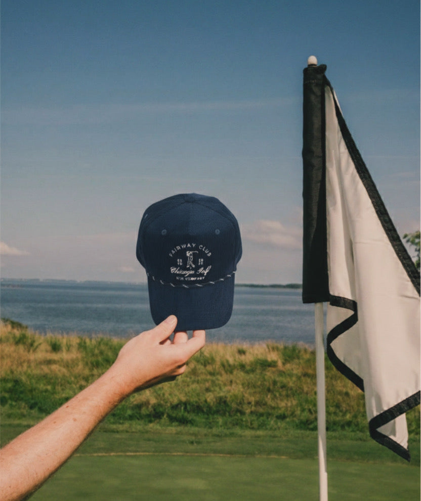 The Corduroy Rope Hat - Navy