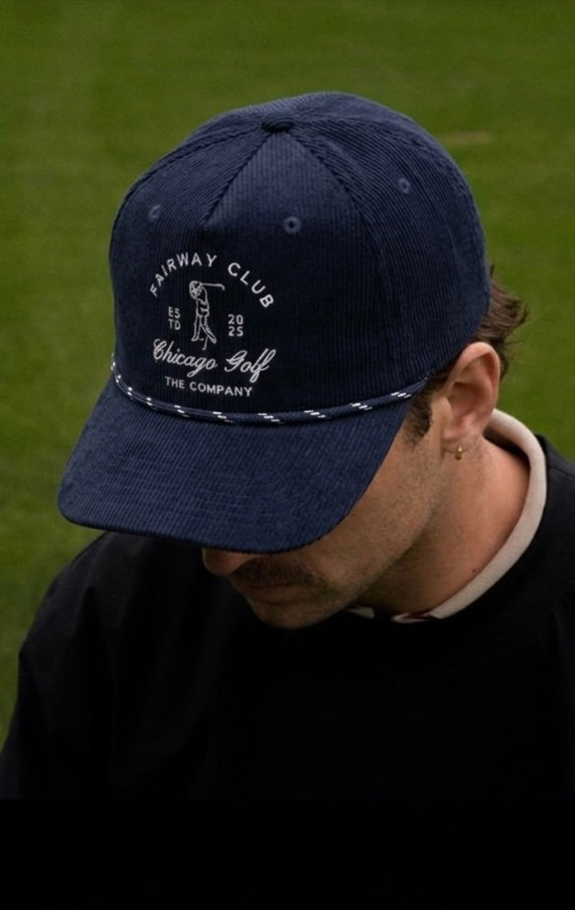 The Fairway Club Corduroy Rope Hat