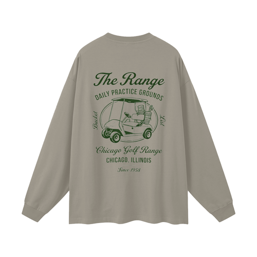 Oversized Unisex Long Sleeve T-Shirt