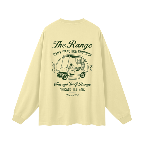 Oversized Unisex Long Sleeve T-Shirt