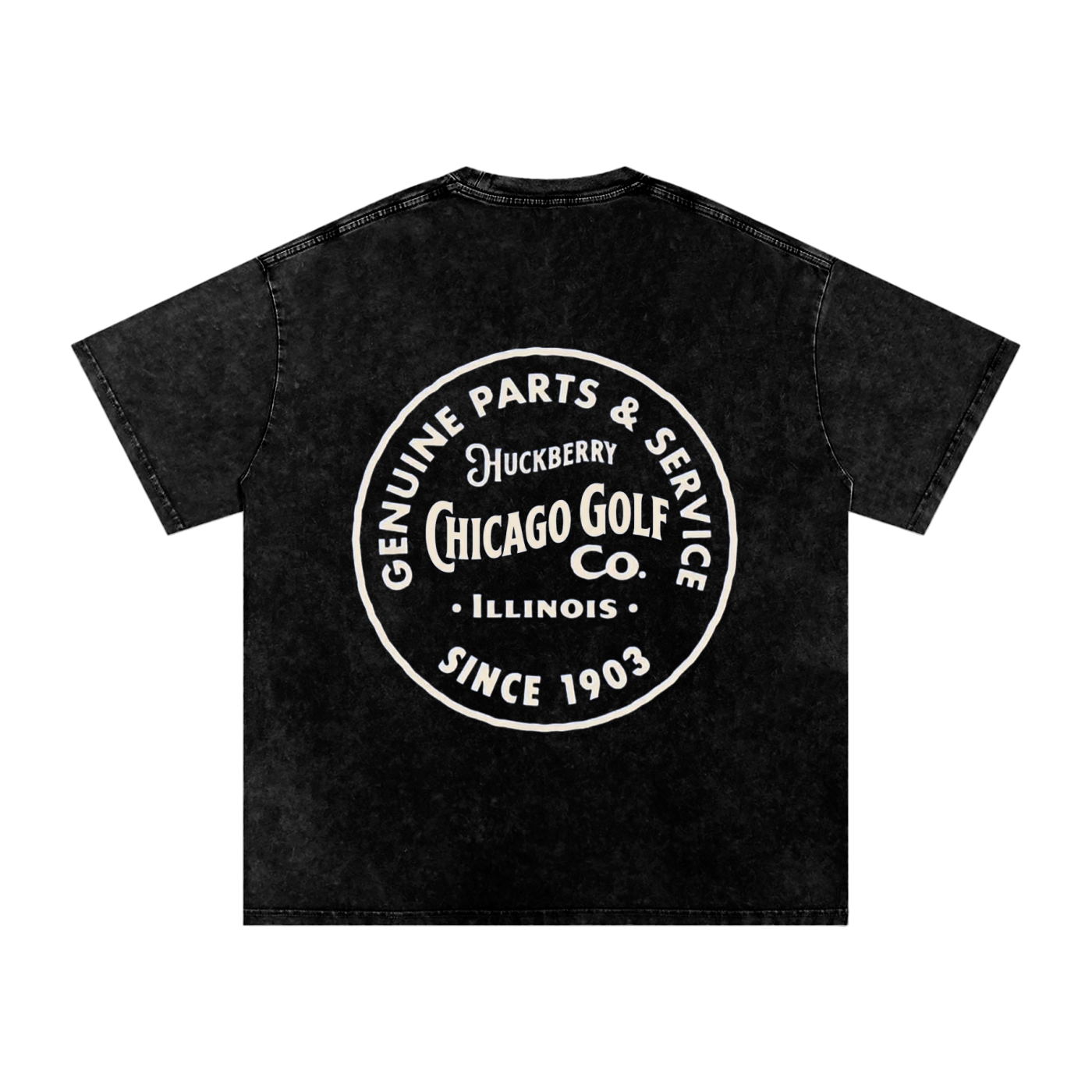 Barbershop CGC - Snow Washed Oversized Tee