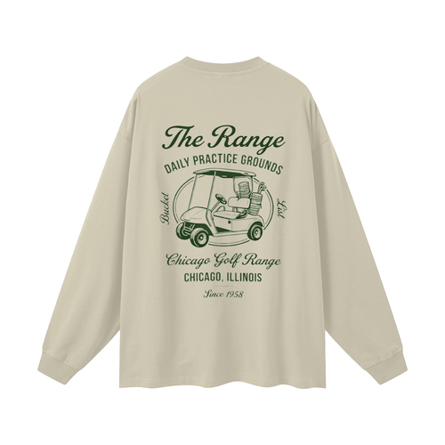 Oversized Unisex Long Sleeve T-Shirt