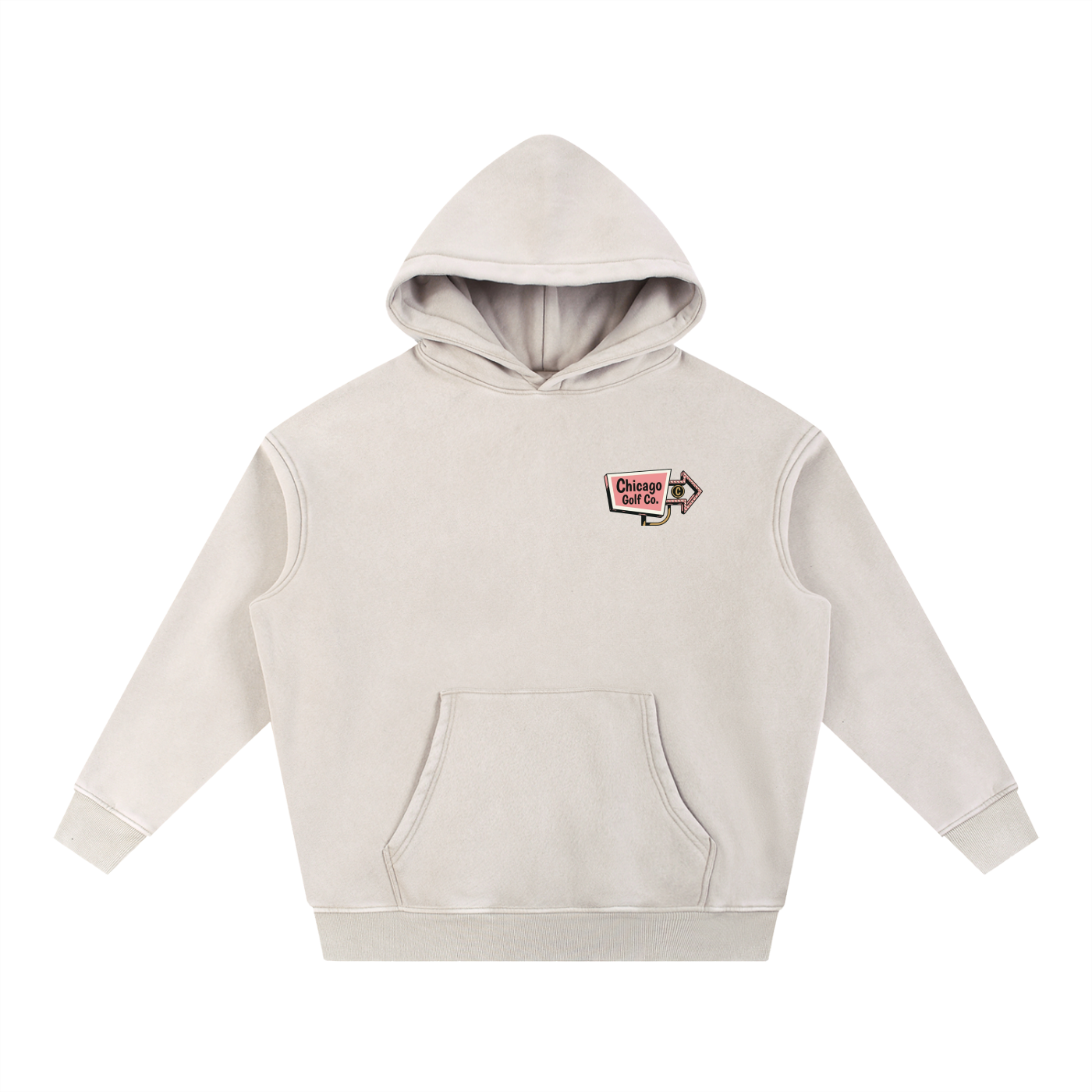 Motel Chicago Oversize Hoodie