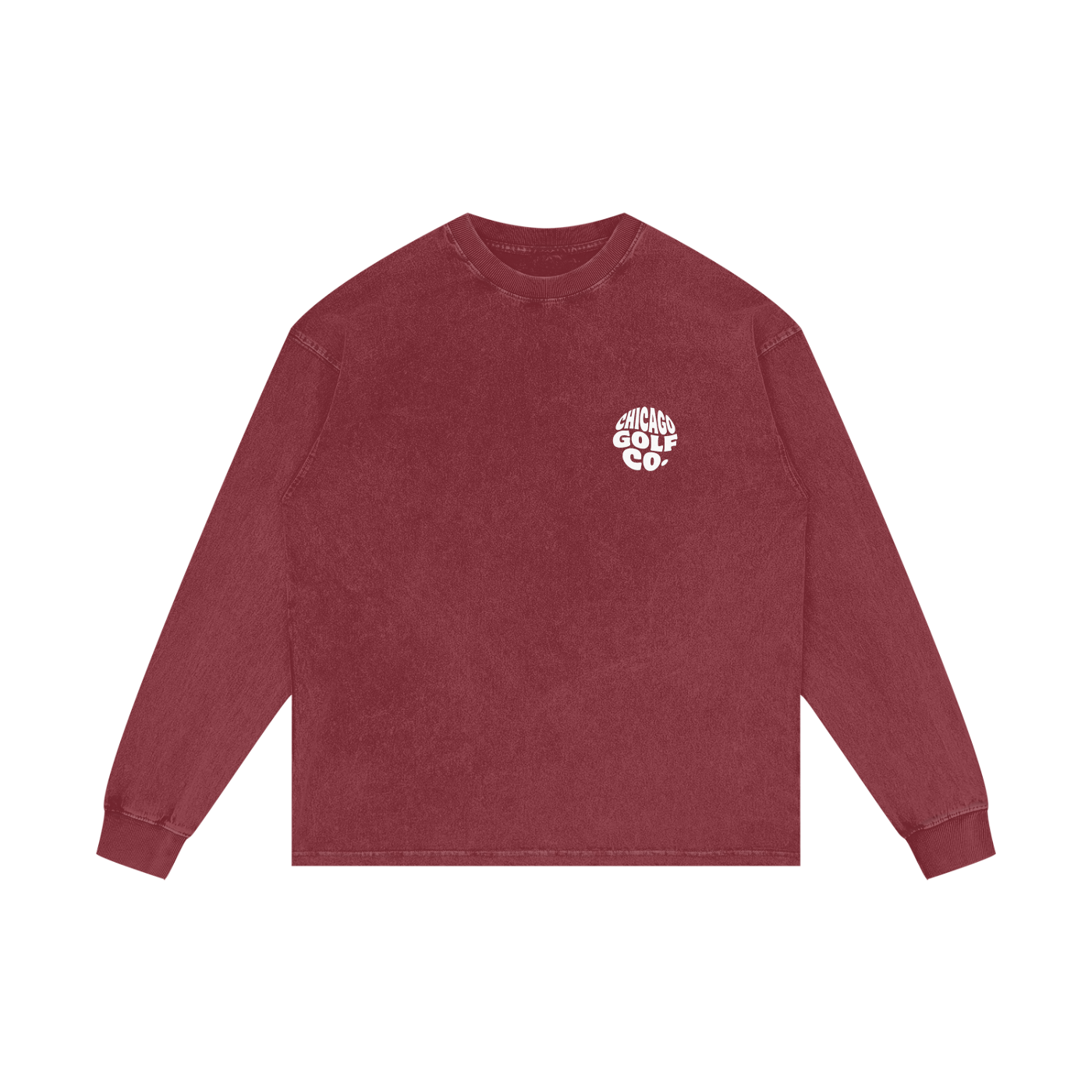 312 Golf Acid Wash Long Sleeve