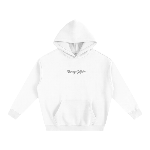Illinois Course Map Oversize Fleeced Hoodie