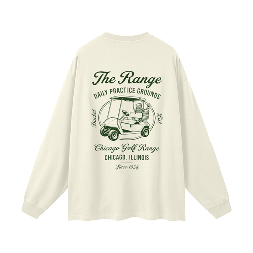Oversized Unisex Long Sleeve T-Shirt