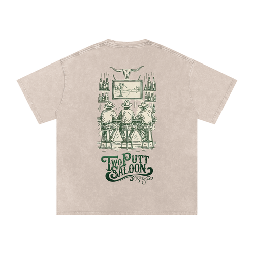 Two Putt Saloon Graphic Tee