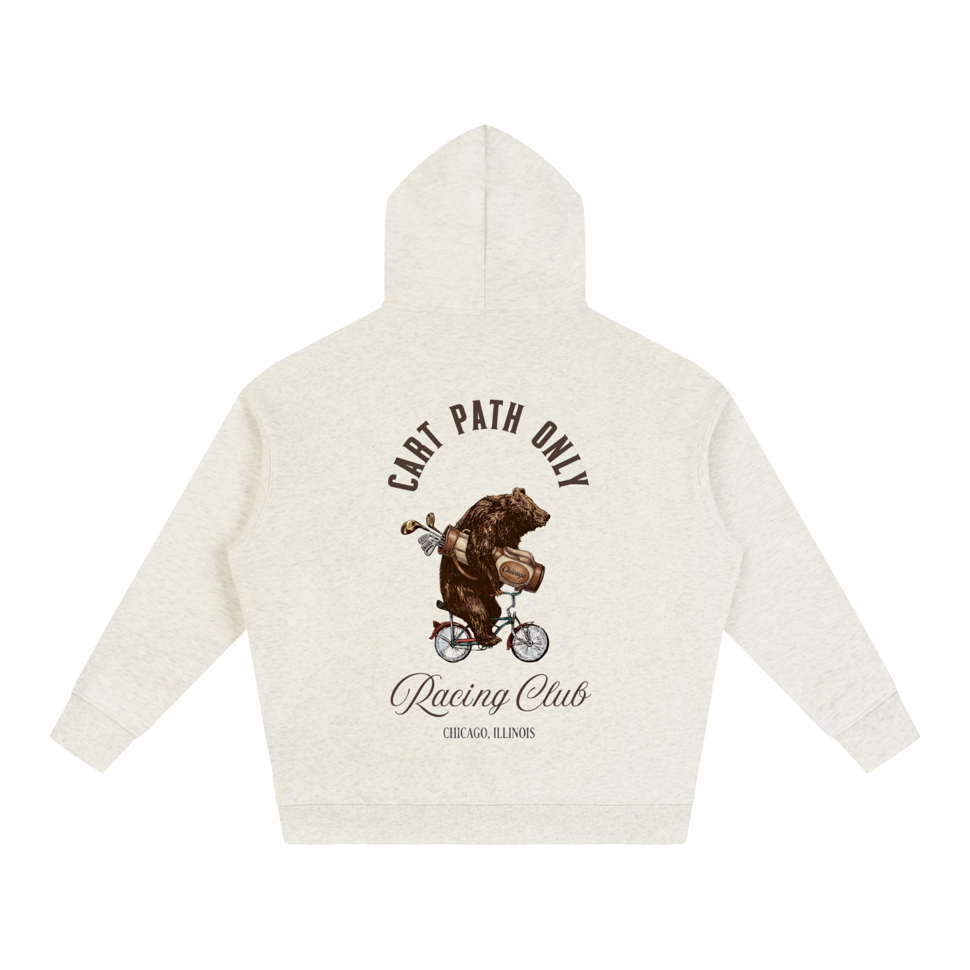 Bear Racing Club Oversize Hoodie